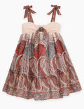 The Rhiannon Kids Tie Front Dres