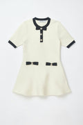 Cream Knit Dress