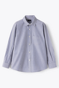 Regular-Fit-Hemd mit blauen Streifen