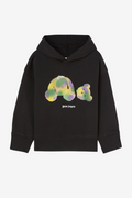 Black Sweatshirt with brown Teddy Bear Printed
