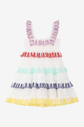 Raie Shirred Picnic Dress