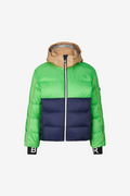 Kids ski-down jacket blue Fritz
