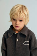 Brushed Fleece Polo
