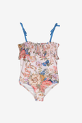 Swimsuit with flowers