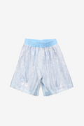 Bermuda Shorts mit Pailletten