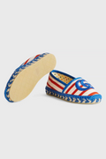 Children's GG striped espadrille