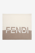 Baby Blanket Fendi White/Beige