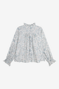 Light Blue Liberty Print Blouse