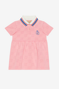 Baby GG jacquard cotton dress