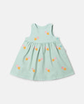 Dress with Heart Embroidery