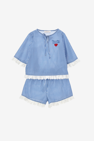 Striped Two-Piece Set