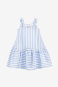 Striped Ruffle Dress