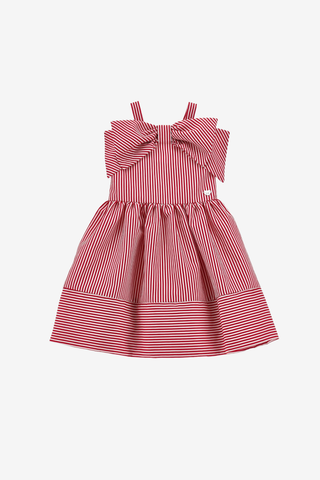 Striped Bow Dress
