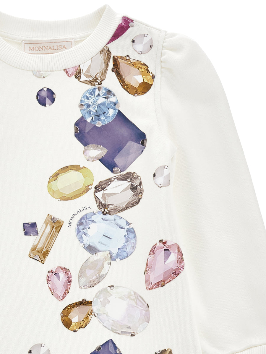 Kleid mit Glitzersteinen
