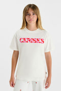Cerises Logo T-Shirt Pink