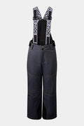 Denim Ski Pants with Suspenders