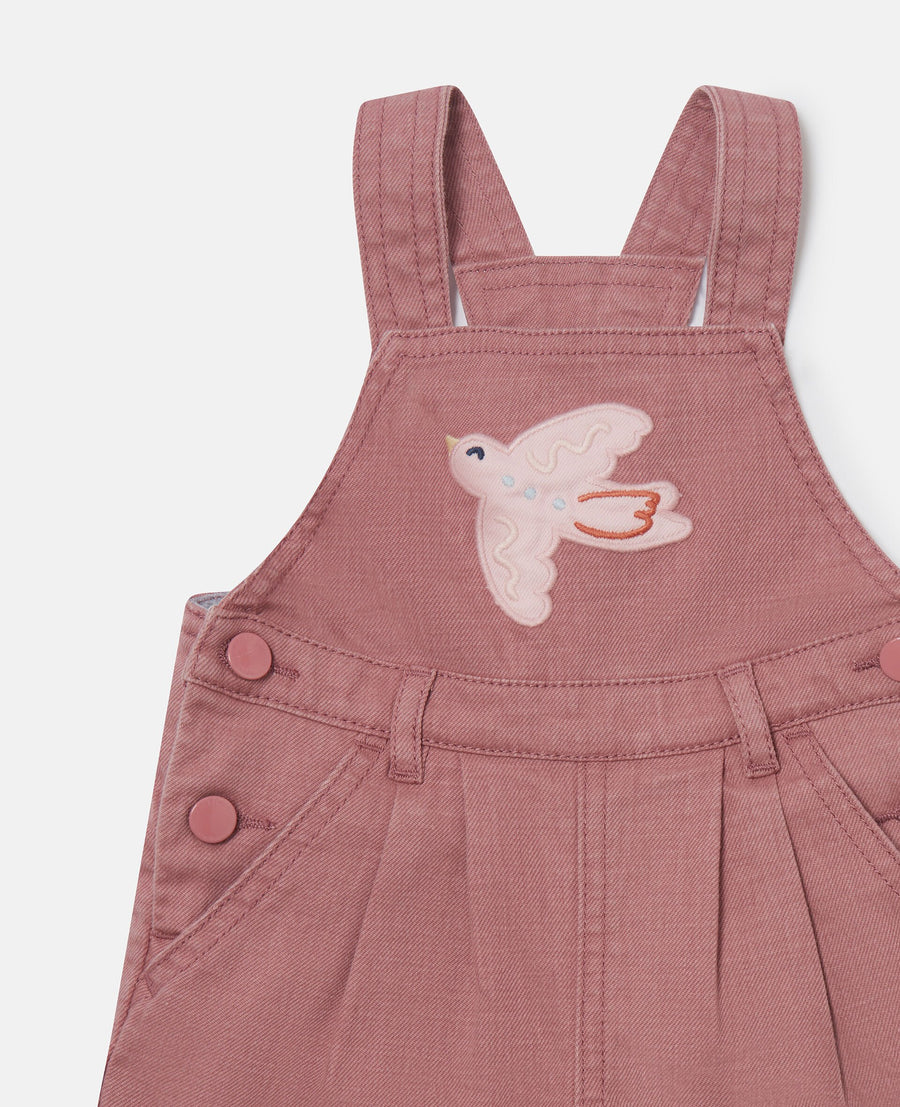 Baby denim dungarees