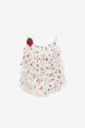 Strawberry Ruffle Swimsuit