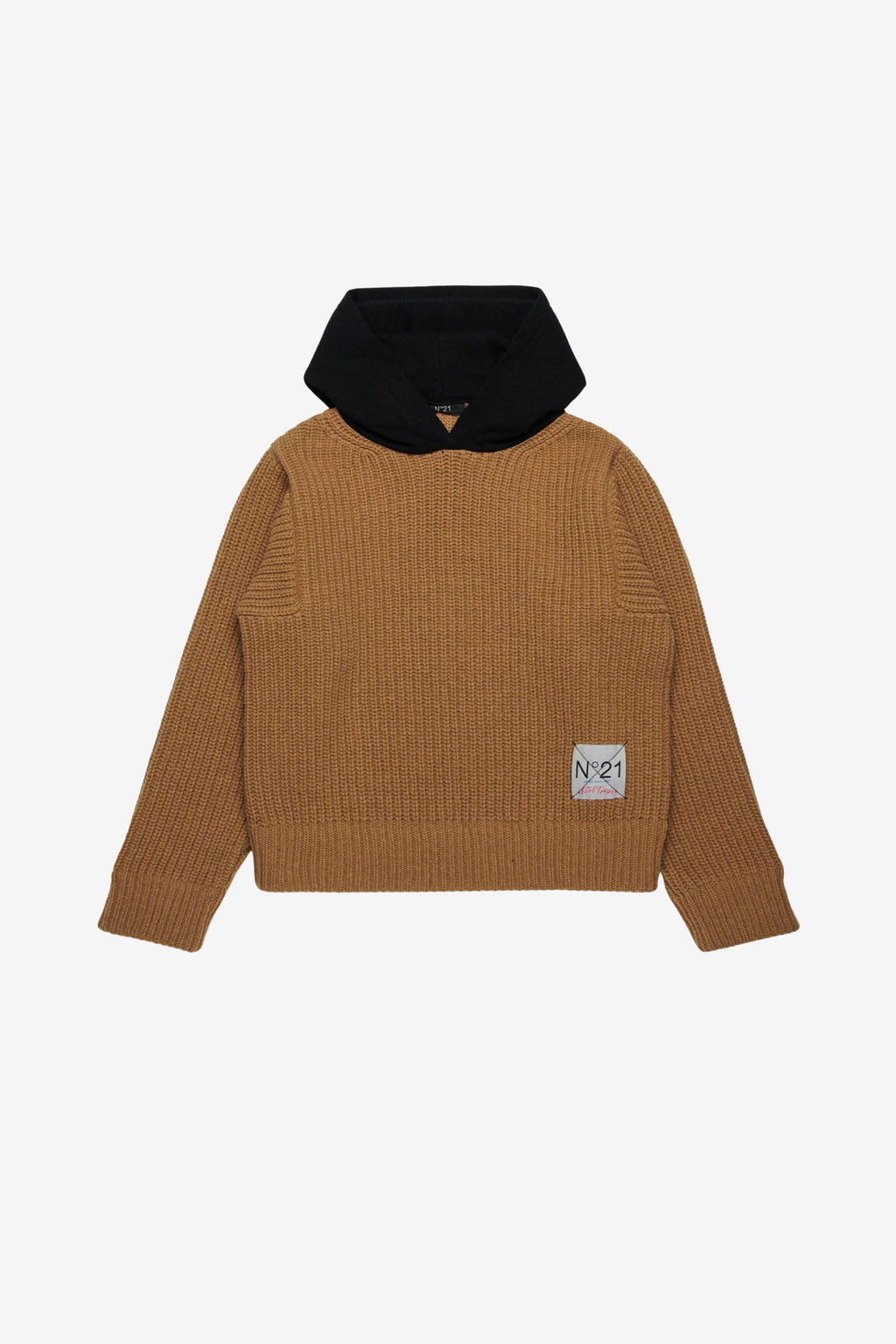 Pullover mit Kontrastkapuze