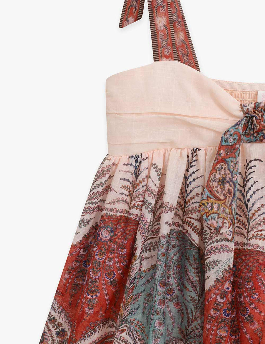 The Rhiannon Kids Tie Front Dres