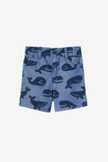 Whale-Print Shorts