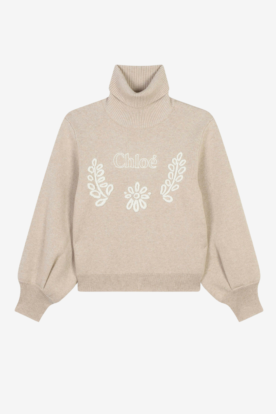 Pullover with Chloe embroidery