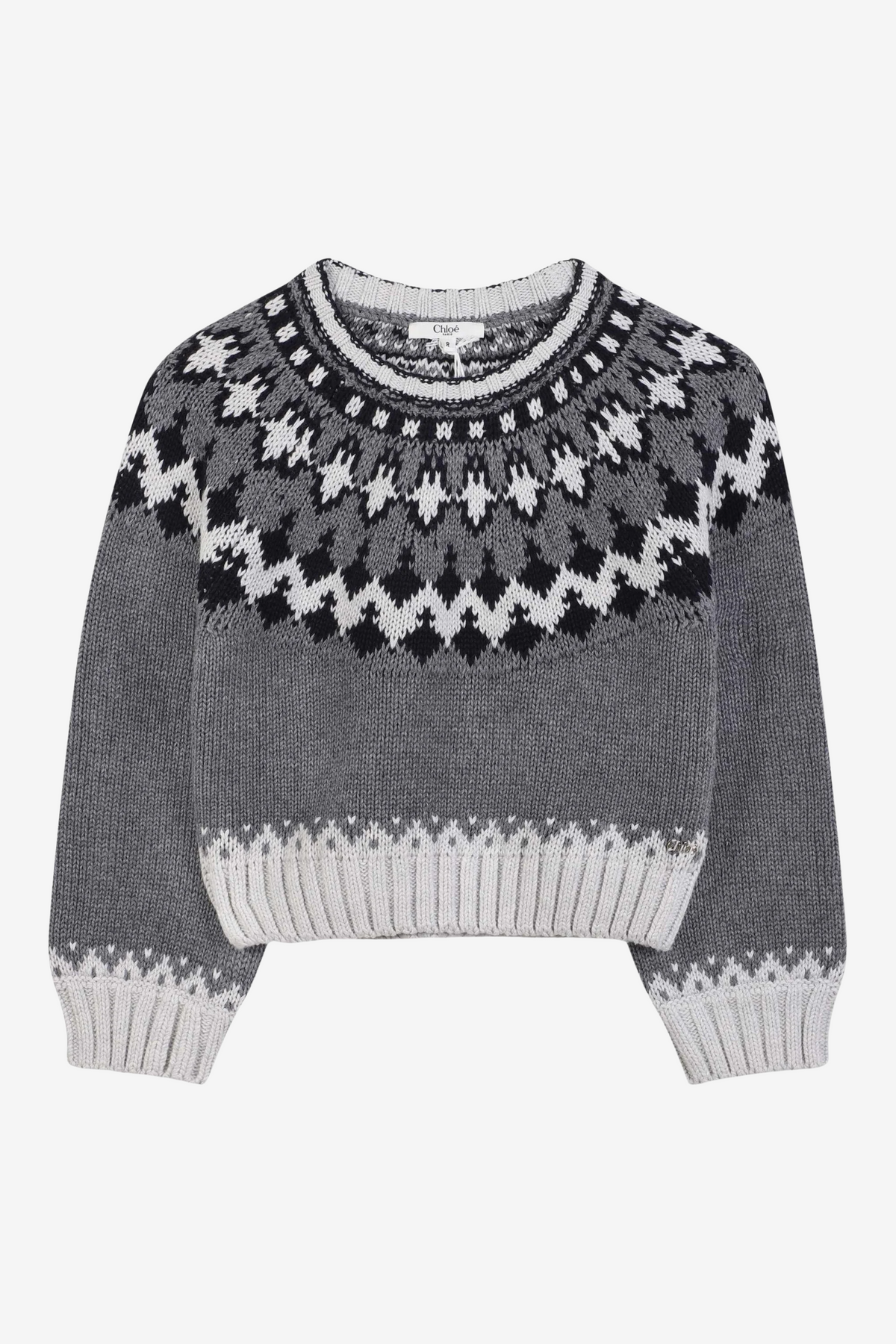 Pullover aus Baumwolle und Wolle