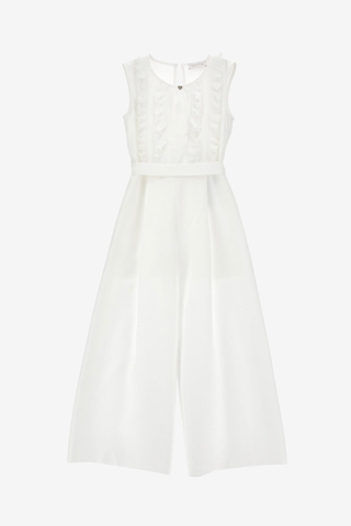 Sleeveless Ruffle Jumpsuit