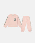 Tracksuit with Patch and Logo Side Details