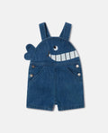 Denim Overall with Shark