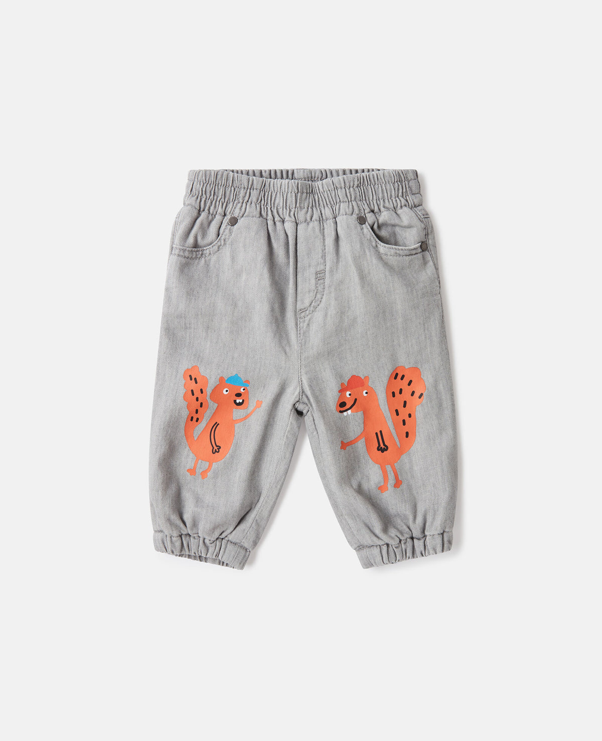 Baby Pants Squirrel Print