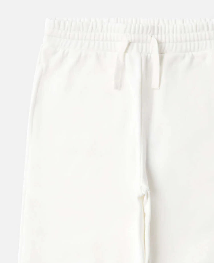 Floral graphic drawstring sweatpants