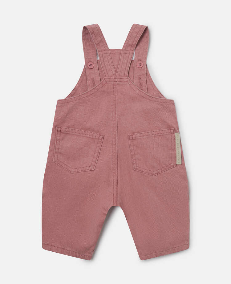 Baby denim dungarees