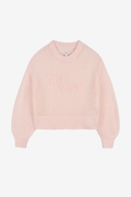 Knit Sweater with Logo