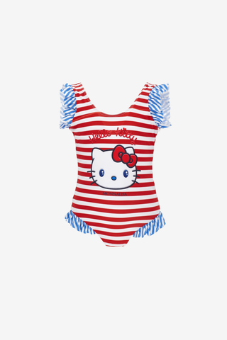 Hello Kitty Striped Swimsuit
