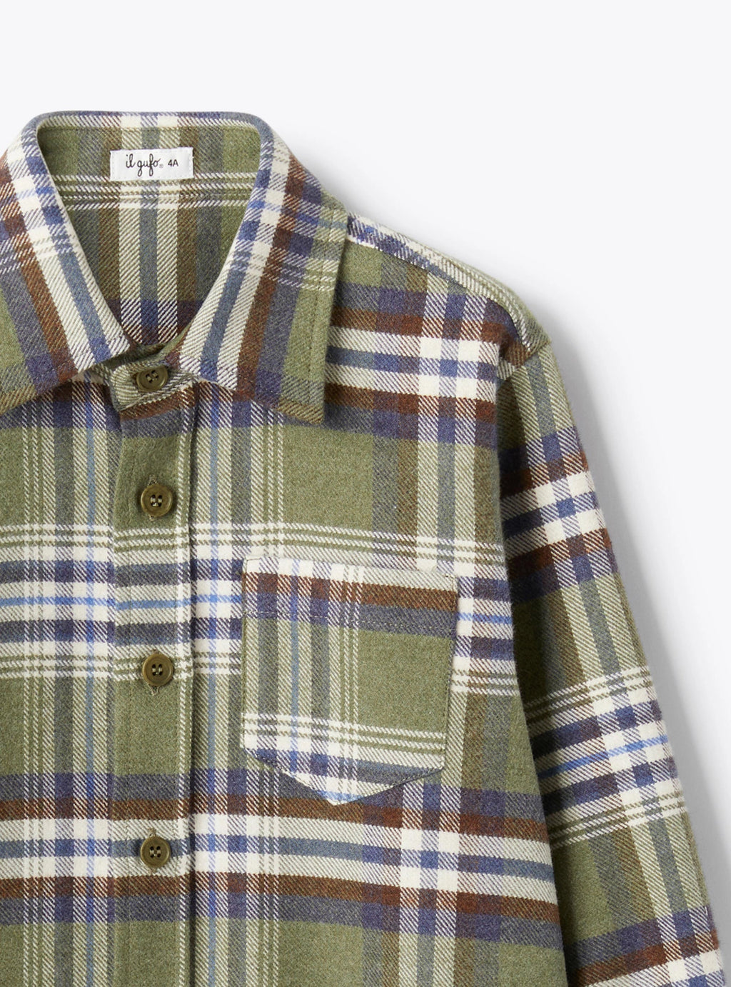 Cotton flannel shirt