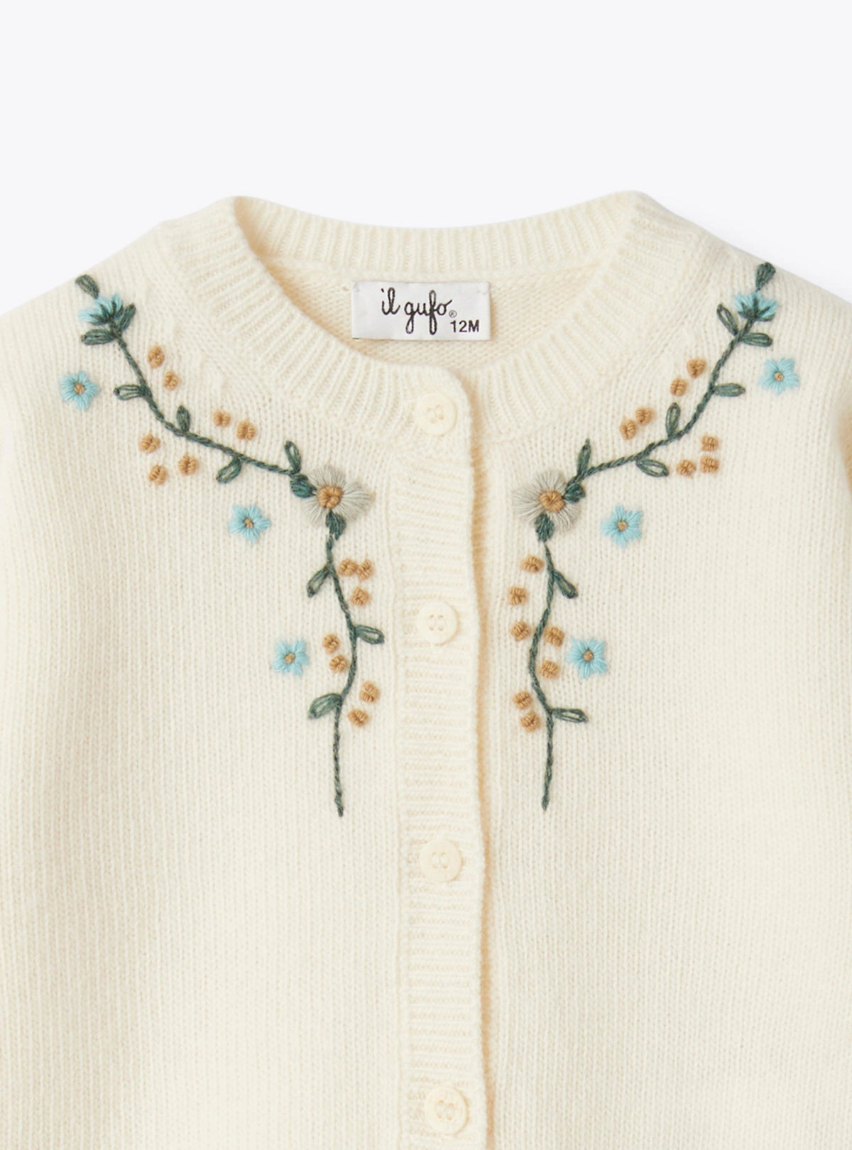 Cardigan Baby with embroidery