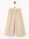 Corduroy wide-leg trousers