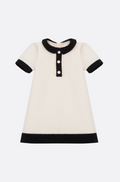 Dress with Black Trim