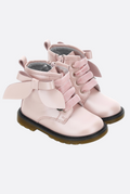 Boots with bow detail