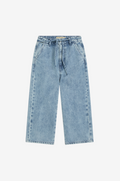 Denim Wide Leg Trousers