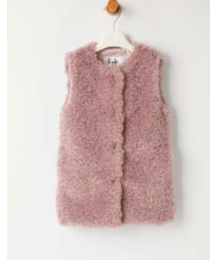 Eco-fur vest