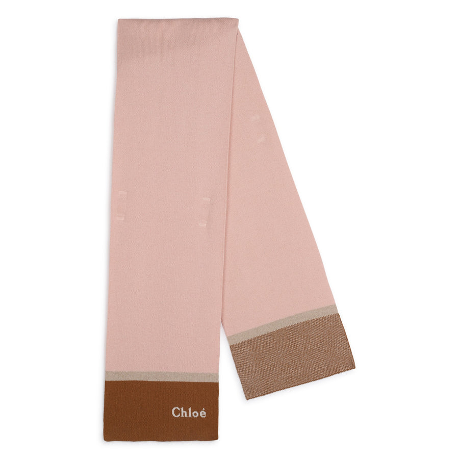 Scarf with Chloé Logo