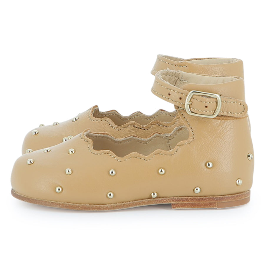 Baby Verzierte Ballerinas aus Leder
