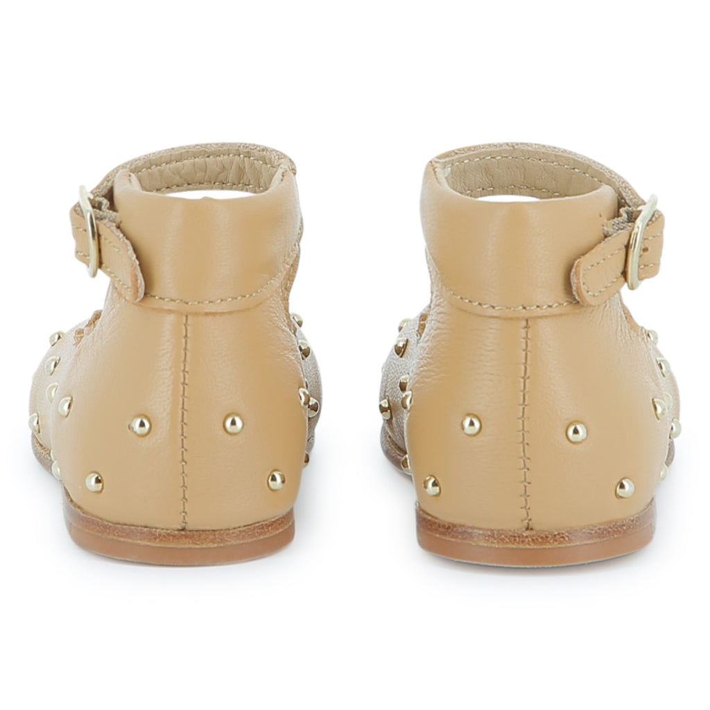 Baby Verzierte Ballerinas aus Leder