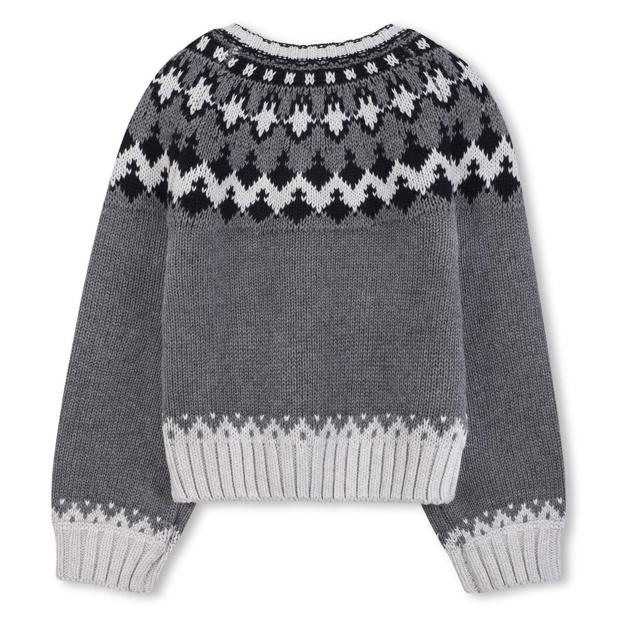 Pullover aus Baumwolle und Wolle
