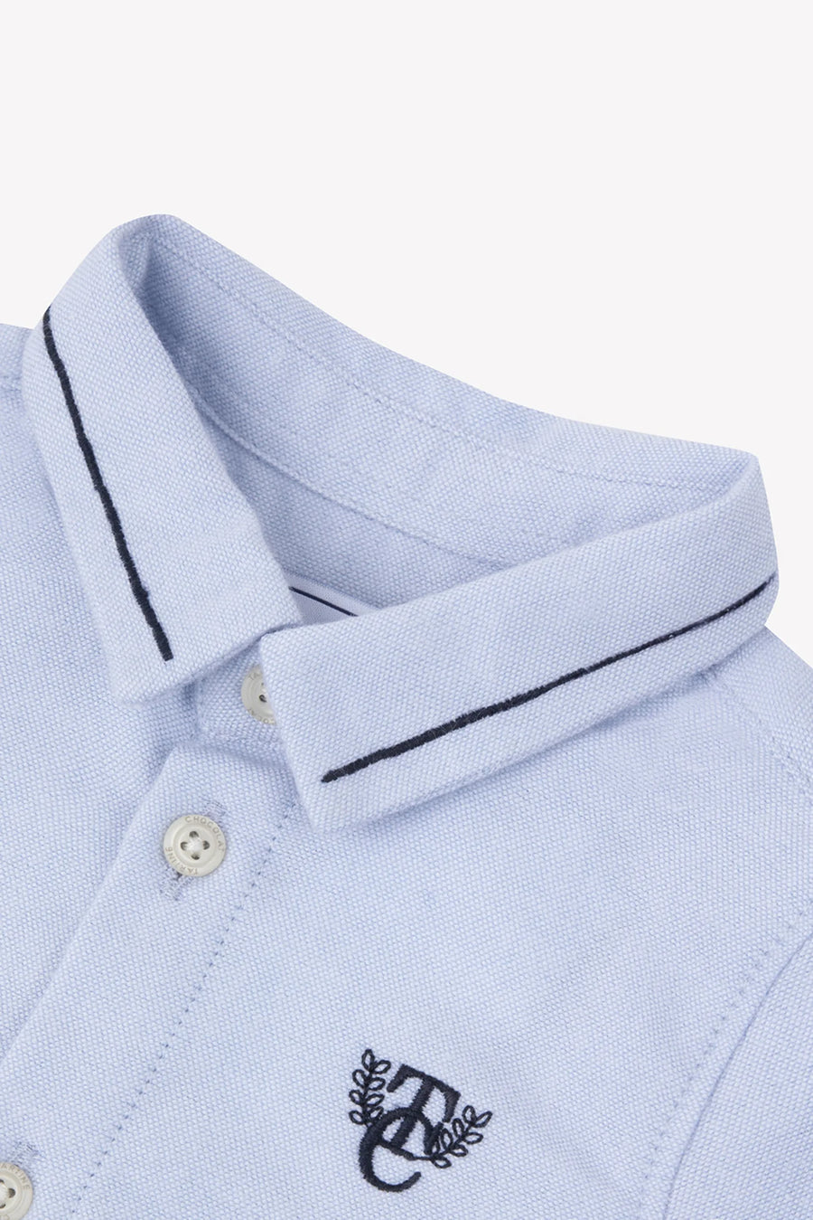 Oxford Shirt with Embroidered Logo