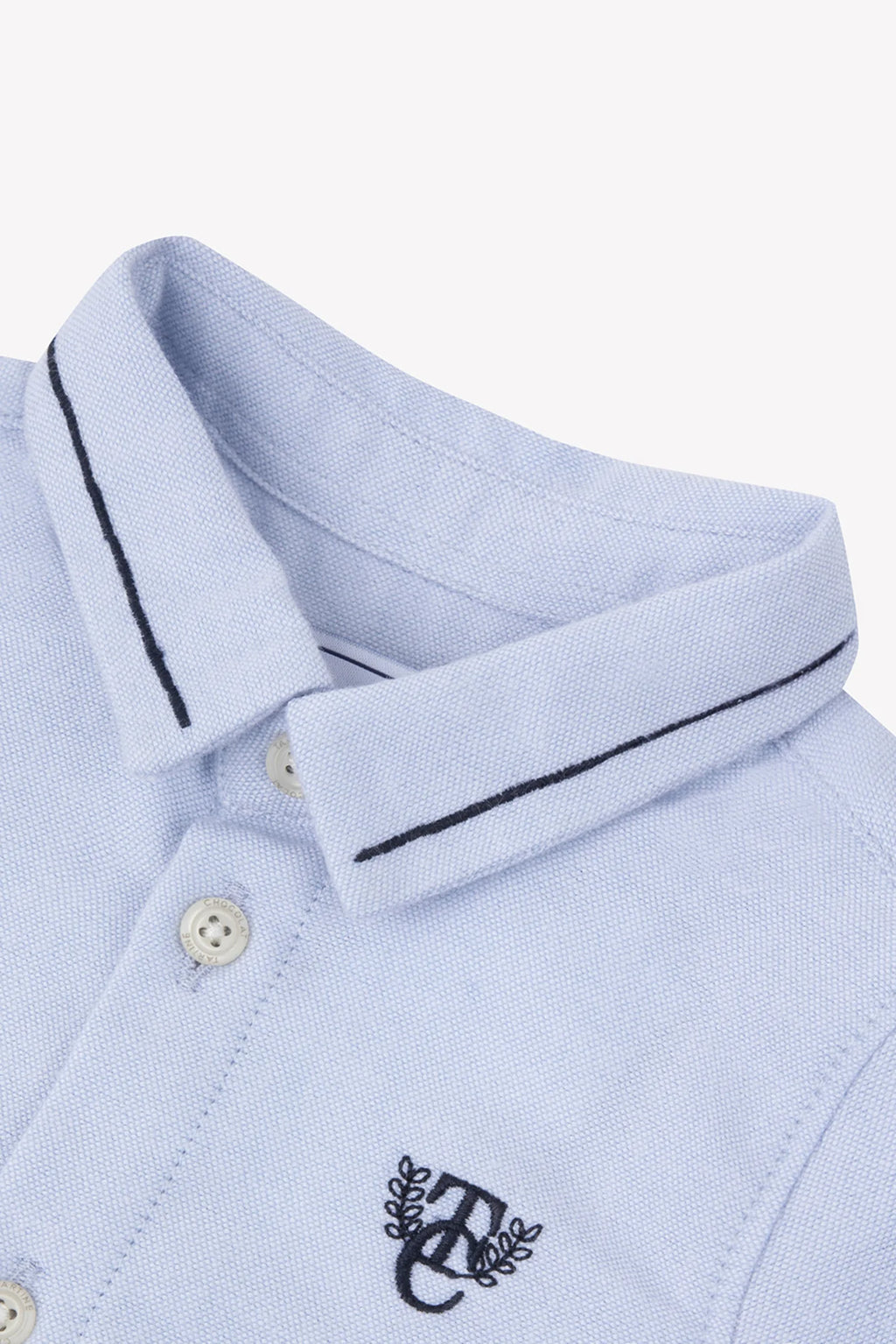 Oxford Shirt with Embroidered Logo