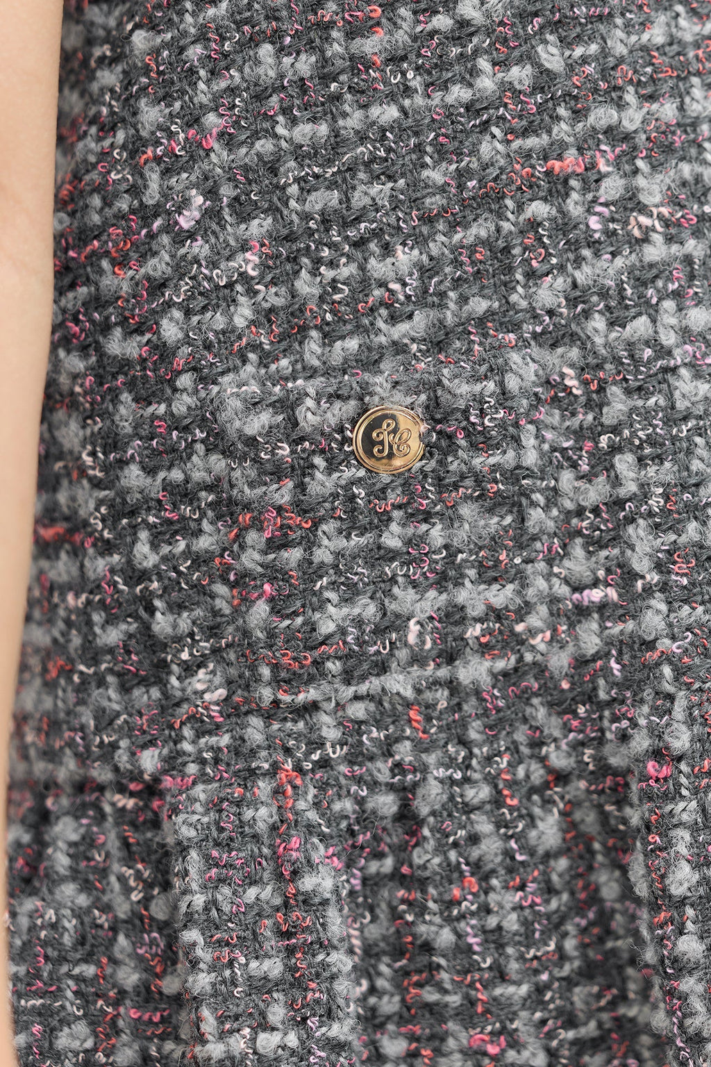 Tweed Kleid