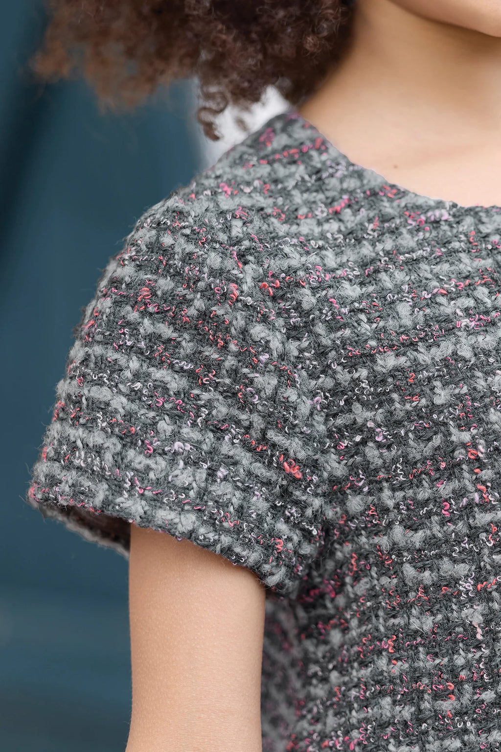Tweed Kleid